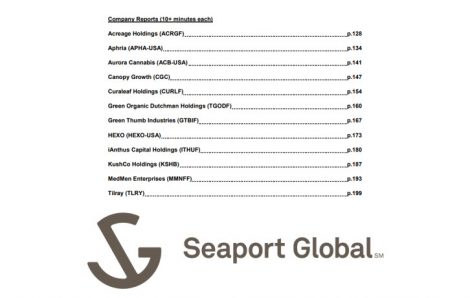 photo of Seaport Global Rolls Out Cannabis Coverage and Sees Global Market at $630 Billion image