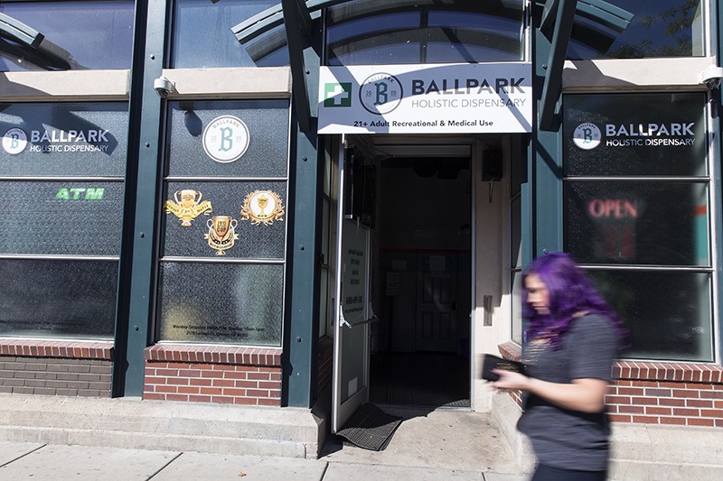 Ballpark Holistic Dispensary was set to advertise in The Metropolitan before MSU Denver’s legal team declined the ad.             Photo by Alyson McClaran.