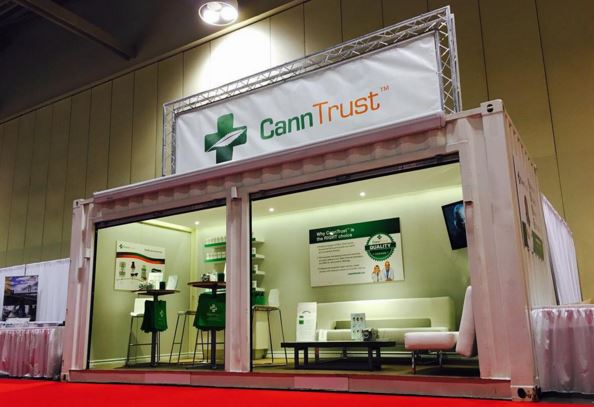 CannTrust booth at Family Forum