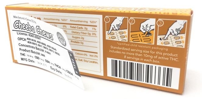 Cheeba Chews LabelTec