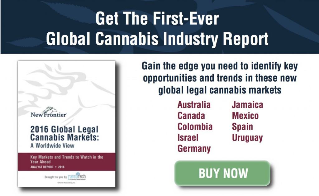 Global Cannabis Market Report New Frontier