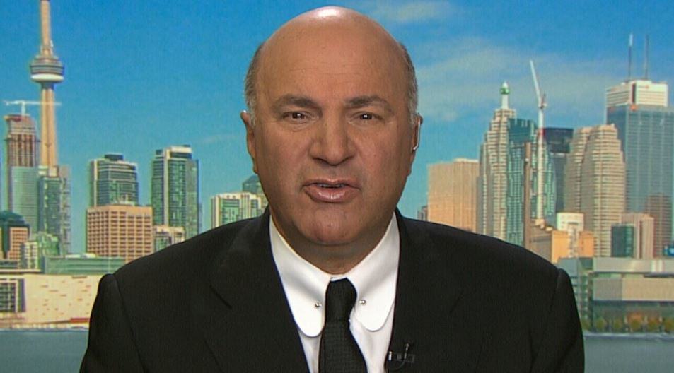 Kevin O'Leary speaks to CTV News Channel from a studio in Toronto, on Monday, Oct. 26, 2015.