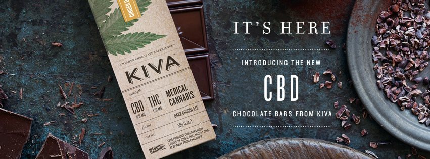 Kiva CBD Chocolate