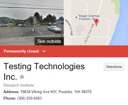 Testing Technologies Closed