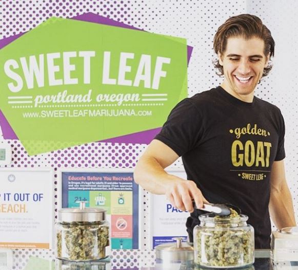 Sweet Leaf Portland co-Owner Vincent Porpiglia